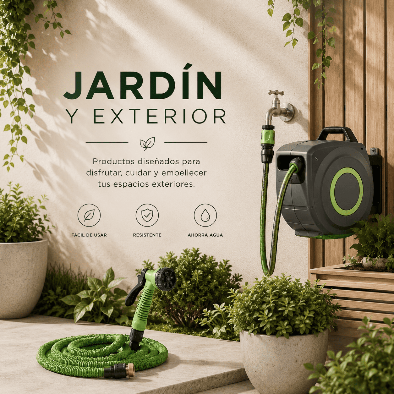 Jardín y Exterior