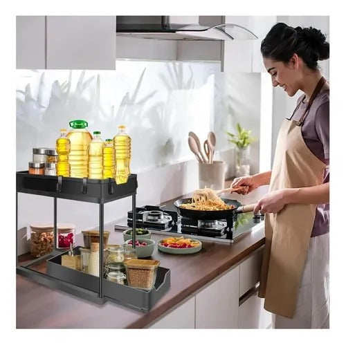 Estante de almacenamiento de cocina