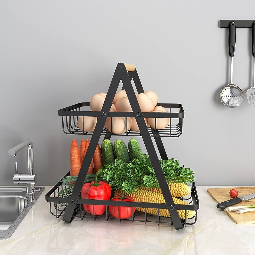 ORGANIZADOR FRUTERO DOBLE NIVEL