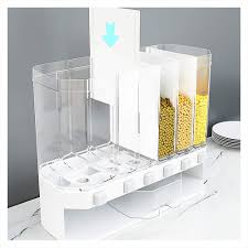 Dispensador de Granos y Cereales Hermético – Organización y Frescura para tu Cocina