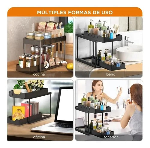 Estante de almacenamiento de cocina
